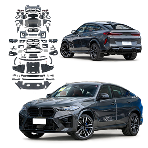 Nuevo <span class=keywords><strong>precio</strong></span> de fábrica para <span class=keywords><strong>BMW</strong></span> <span class=keywords><strong>X6</strong></span> E71 2008-2014 Bodykit Upgrade G06 LCI <span class=keywords><strong>2023</strong></span> + X6M Bolt-On Bumpers Hood Faros - Product Image 1