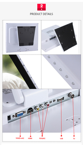 จอภาพ LED IPS HDR ขนาด 17 นิ้ว ความละเอียด 1280x1024 พร้อมลำโพง รุ่นใหม่ สีขาว สำหรับตั้งโต๊ะ - Product Image 6