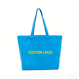 Sac fourre-tout en toile épaisse et recyclable, grand volume, personnalisable, pour courses, avec logo personnalisé, écologique, vente en gros - Product Image 3