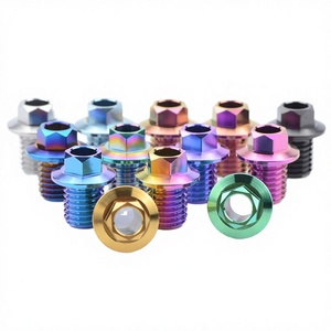 Tmj M9 Métrico 10mm Titanio Tornillo de purga de aceite para palanca de cambios de bicicleta de carretera, Tornillos de bloqueo para cable de freno de disco, Piezas de bicicleta - Product Image 4