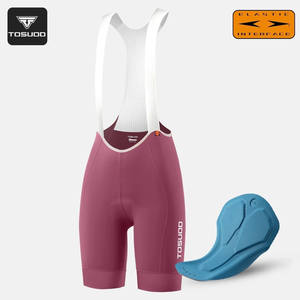 TOSUOD Cuissard à bretelles d'été à double flèche pour <span class=keywords><strong>femme</strong></span> avec sangle de coussin de graisse Collants d'équitation pour vélo de montagne - Product Image 6