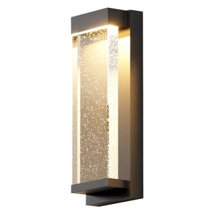 Modern Black Lantern Outdoor Wall Lamp Waterproof Bubble Crystal with <b>Remote</b> <b>Control</b> for Door Courtyard Outdoor Wall <b>Light</b> - Product Image 1