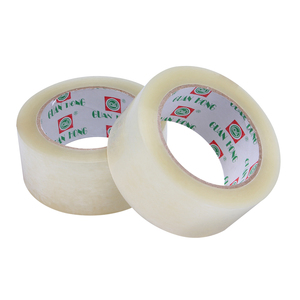 Bon marché Prix 200m ruban adhésif étanche en plastique transparent Sellotape ruban d'emballage avec logo personnalisé pour scellement de carton - Product Image 4