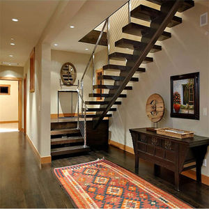 <span class=keywords><strong>Escalier</strong></span> décoratif en <span class=keywords><strong>bois</strong></span>, poutre centrale de qualité supérieure, <span class=keywords><strong>escalier</strong></span> droit en <span class=keywords><strong>bois</strong></span>, <span class=keywords><strong>escalier</strong></span> extérieur bien conçu - Product Image 2