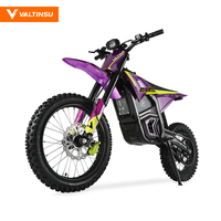 2026 Newest Valtinsu Em5 Ultra 72V 8000W 56 Mph Performance Electric Pit Bike High Speed Street Racing Motorcycle