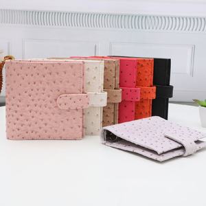 Etsy en çok satan A7 devekuşu deri bağlayıcı cüzdan olarak bozuk para cüzdanı, evrak çantası, kart tutucu & gündem planlayıcısı ile Fly Leaf mevcut - Product Image 4