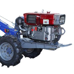 Efficient 12HP 2WD Hand-Guided Tractor Disc Plow with Engine for Agricultural <b>Cultivation</b> - Product Image 4