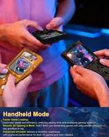 Nouvelle console de jeu portable rétro de haute qualité R36Tmax Open Source EmuELEC System 5G WiFi Dual 3D Joystick 4 pouces