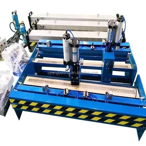 Half-Automatische Transportband Vinger Puncher Machine Vinger Puncher Pvc/Pu Riem Vinger Puncher