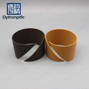 Dechuang <b>PTFE</b> Support Ring DC-111 Large Diameter Wear Resistant High Temperature Pump Cylinder Shaft Seal - Product Image 1