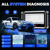 Autel MaxiCOM MK900 Bidireccional WiFi Scanner 2025 Actualización DoIP CAN FD FCA Auto Auth 40 + OBD2 Modo de servicio Todas las herramientas