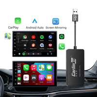 Adaptateur USB portable 5-en-1 pour CarPlay sans fil iOS, HiCar, Android Auto, CCPA, DEX, diffusion TV et lien miroir en voiture
