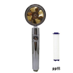 Cabezal de ducha turboventilador de plástico de alta presión, turbohélice de mano giratoria de 360 grados para baños de Hotel, filtro de agua ABS - Product Image 3