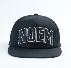 OEM biểu tượng tùy chỉnh 5 bảng điều chỉnh không có cấu trúc bông thêu Snapback cap phẳng vành mũ đen với Snapback - Product Image 2