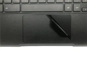 Matte Black Color Refurbished Skin For Lenovo Chromebook 100E 81ER Cover Protector For Top Palmrest Bottom