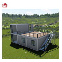 Conteneur à cadre galvanisé en kit, Allstar Steel, pour hôtel, maison, bâtiment modulaire portable en kit, faible coût, installation rapide, extérieur