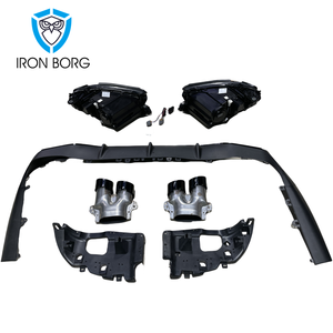 Para <span class=keywords><strong>Mercedes</strong></span> Clase <span class=keywords><strong>E</strong></span> W238 E53 Look difusor trasero-<span class=keywords><strong>Coupe</strong></span> C238 A238 <span class=keywords><strong>Cabrio</strong></span> tubo de cola Boby Kit - Product Image 4