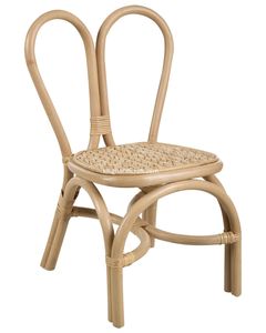 Chaise pour enfants en rotin moderne, faite à la main, écologique, cadeau d'anniversaire sécurisé pour les enfants, utilisation en hôtel, parc, siège en osier naturel - Product Image 4