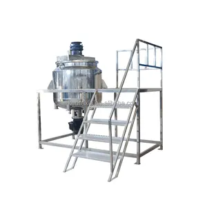 Body Lotion Dispensing Tank For Small Honey Creaming Making Cosmetics Mixing Mixer Cosmetic Cream Emulsifier Machine