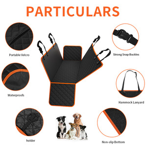 Funda Protectora para Asiento Trasero de Coche para Mascotas, Impermeable, Antideslizante y Antiarañazos - Product Image 6