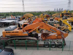 Excavadora civil de segunda mano con orugas original coreana, excavadora de segunda mano Doosan DX500LCA grande - Product Image 5