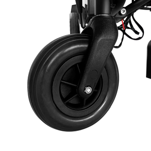 <span class=keywords><strong>Fauteuil</strong></span> <span class=keywords><strong>roulant</strong></span> électrique <span class=keywords><strong>avec</strong></span> batterie au lithium, moteur puissant, ceinture de sécurité, <span class=keywords><strong>guidon</strong></span> réglable, cadre en métal, garantie d'un an - Product Image 3