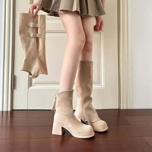 Bottes pour femme <span class=keywords><strong>très</strong></span> élégantes à talon épais - Product Image 3