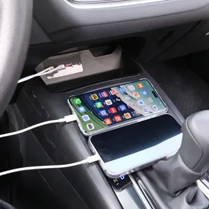 Estación de carga para múltiples dispositivos Vtear, base de carga para coche con hub tipo C, accesorios de decoración interior para Toyota Corolla <span class=keywords><strong>Altis</strong></span> 2019-2022 - Product Image 6