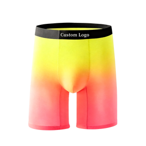 Boxers et caleçons personnalisés avec logo de marque, respirants, écologiques, imprimés numériquement en 3D, grande taille, sous-vêtements pour hommes - Product Image 2