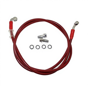 Manguera de Freno Hidráulico Delantero de 1100 mm, Modelo <span class=keywords><strong>TE</strong></span>, para Motocicleta Todoterreno, ATV, Quad, Go Kart, Igual que en la Imagen, Hecho en China - Product Image 1