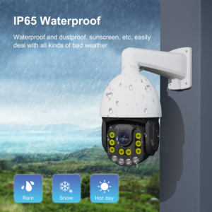 户外 PTZ 双光夜视 3MP IP65 POE 安防摄像头，带双向音频 CMOS 传感器 Seetong APP - Product Image 4