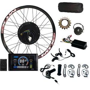 Ncyclebike Kit de Conversion Vélo Électrique Contrôleur FOC Sinusoidal 48V 60V 72V 5000W 100A Programmable USB avec Écran LCD UKC1 - Product Image 1