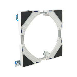 <span class=keywords><strong>Base</strong></span> <span class=keywords><strong>con</strong></span> <span class=keywords><strong>Ruedas</strong></span> <span class=keywords><strong>para</strong></span> Electrodomésticos, Soporte <span class=keywords><strong>para</strong></span> <span class=keywords><strong>Lavadora</strong></span> y Refrigerador <span class=keywords><strong>con</strong></span> Diseño a Prueba de Humedad, Material PP - Product Image 1