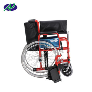 Fauteuil roulant manuel léger et pliable RJ-W804 avec frein en U pour la réadaptation des personnes âgées - Product Image 3