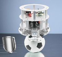 Un robot de equilibrio de bolas de código abierto para escuelas y entusiastas de la robótica
