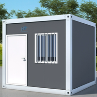 Casa Contenedor Modular de Lujo Desmontable de 20 pies con Paneles Sándwich, Hogar Prefabricado para Acampar al Aire Libre