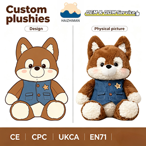 Vente en gros d'animaux en peluche mignons, moutons et <span class=keywords><strong>loups</strong></span>, avec tenues amovibles, peluches douces et bouclées, cadeau pour filles - Product Image 1