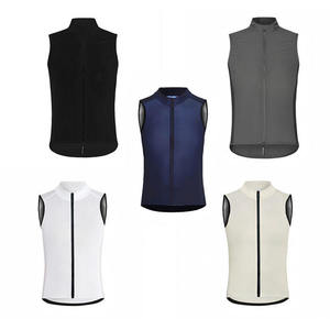 Multi Color Customize Team Moto MTB Cycling Full Zip Sleeveless Vest Breathable Moisture Wicking Road Bike Undershirt Bicycle - Product Image 1