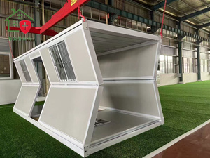 Casa Contenedor Plegable y Expandible, Diseño de Perfil Cóncavo-Convexo Impermeable - Product Image 3