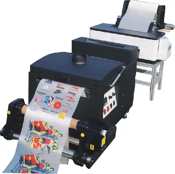 Supercolor A3 Mini stampante DTF per T-shirt Pet Film Desktop Heat Transfer agitazione macchina in polvere e agitatore di cottura
