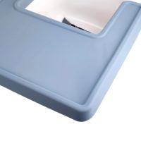Tapis de chaise haute imperméable pour bébé, couverture intégrale, sans BPA, en silicone, pour chaises hautes d'enfants, tapis de table pour repas