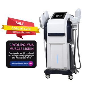 Appareil de cryolipolyse amincissant 360 2 en 1, <span class=keywords><strong>cryo</strong></span>-EMS pour la réduction de la graisse et le remodelage corporel, machine amincissante pour salon de beauté - Product Image 6
