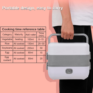 Factory Wholesale Automatic Multifunction <b>Electric</b> Lunch Box Food Warmer <b>Portable</b> for Car Office Home and Travel Use - Product Image 2