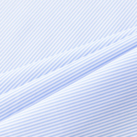 Tissu en Coton Rayé Bleu 100 % Coton Super Vendu pour Chemise Homme