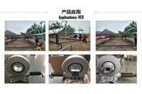 Harga Terjangkau VE6 Heavy Duty 1100Nm Torsi Tahan Air IP66 Industrial Cross Roller Dual Axis Solar Tracker Slewing Bearing Drive