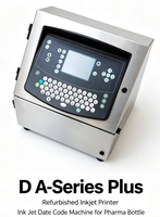 Imprimante jet d'encre reconditionnée D A-Series Plus, machine de codage de date pour flacons pharmaceutiques