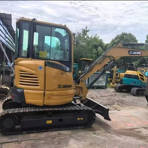 Mini-excavatrice XCMG XE35U de 3,5 tonnes, d'occasion, de haute qualité, fabriquée en Chine, pour le creusement de fossés et les travaux de terrassement. - Product Image 2