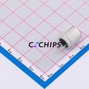 Condensateur solide RS102M160G120R1Z00ZZ, composant traversant (THT), D10xL12mm 1000uF 20% 16V 2000hrs105 - Product Image 2