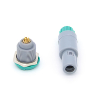Connecteurs OEM Push Pull B K S 2-10 Multi-Pin IP67 Plaqué Or Laiton 12A Compatible Fil Utilisation Médicale Câble Lemos