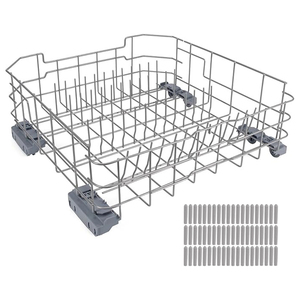 Gran <span class=keywords><strong>oferta</strong></span>, portavasos de almacenamiento, cesta de vidrio de plástico, estante para lavavajillas, suministro OEM de acero inoxidable - Product Image 5